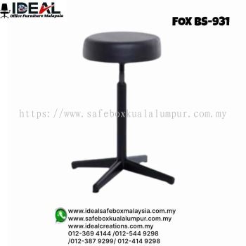 Office Chair Bar Stool Chair Series FOX BS-931 Low Seater Stool (Epoxy Black)