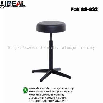 Office Chair Bar Stool Chair Series FOX BS-932 High Seater Stool (Epoxy Black)