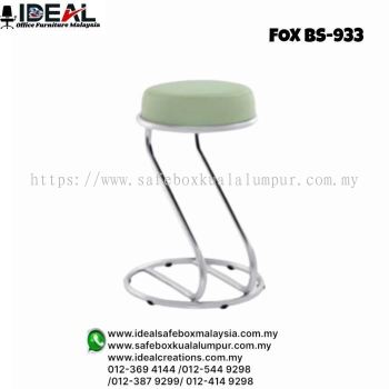 Office Chair Bar Stool Chair Series FOX BS-933 Low Seater Stool (Chrome)