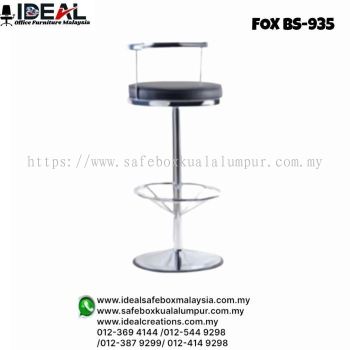 Office Chair Bar Stool Chair Series FOX BS-935 High Seater Stool (Chrome)