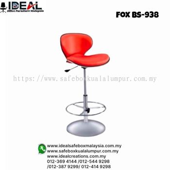 Office Chair Bar Stool Chair Series FOX BS-938 High Seater Stool (Chrome)