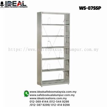 Office Steel Furniture Single Sided Periodical Shelving With Side Panel - Starter Bay