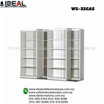 Office Steel Furniture Cabinet Glide A Side System 3 Static + 2 Movable 