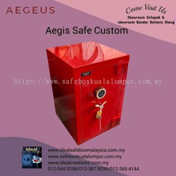 Aegeus Aegis Safe Custom Made Red