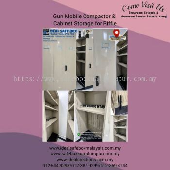 Gun Mobile Compactor & Cabinet Storage for Riffle