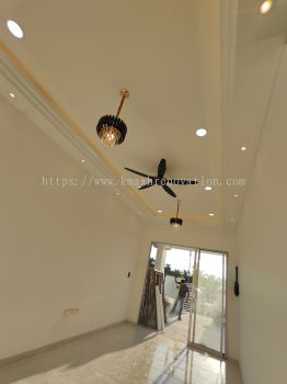 area seremban negeri sembilan laman sendayan.plaster ceiling,wiring, painting 