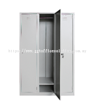 3-compartments-steel-locker