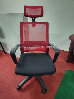 E9/ Budget Netting Office Chair / High Back Chair 