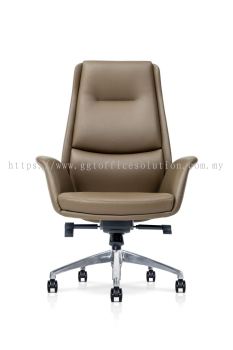 Office High Back Chair with fine leather