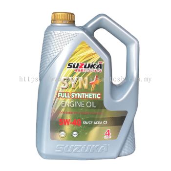 Suzuka 5W-40 Fully Synthetic Engine Oil (4L）