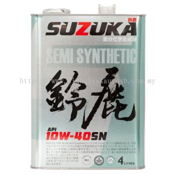 Suzuka 10W-40 Semi Synthetic Engine Oil (4L)