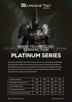 Nano-Technology Ceramic Film Platinum Series