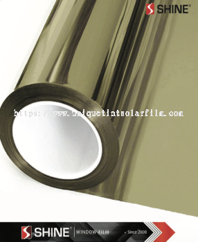 Shine Windows Film DR Dark Gold 10   Premium Heat Rejection & UV Protection Window Tint Film