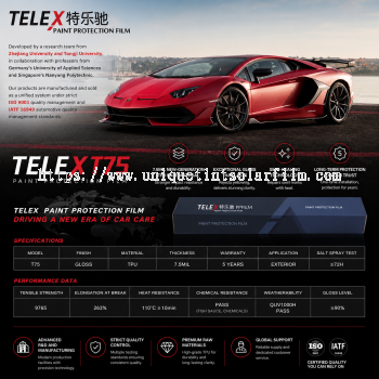 TELEX T75 Paint Protection Film