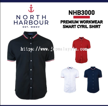 NORTH HARBOUR Business Corporate Cyril Business Shirt NHB3000