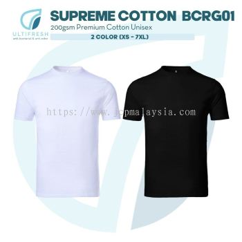 ULTIFRESH Plain Premium Polo T Shirt Tebal Tshirt Unisex UH27