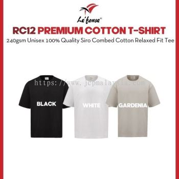 LEFONSE Unisex Best Quality Siro Cotton T-Shirt Unisex Plain RC12