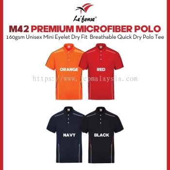 LEFONSE Premium Dri-Fit Microfiber Polo M4200