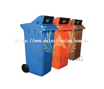 120L Recyle Bin C/W Turbo Lid