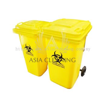 120L Biohazard Garbage Bin 