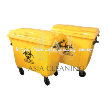 1100L Biohazard Garbage Bin 