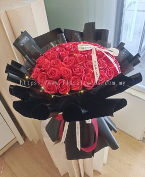 52 Soap Roses Bouquet 52朵香皂花束