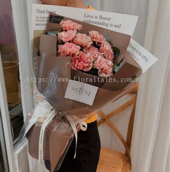 caremel Carnation Bouquet 