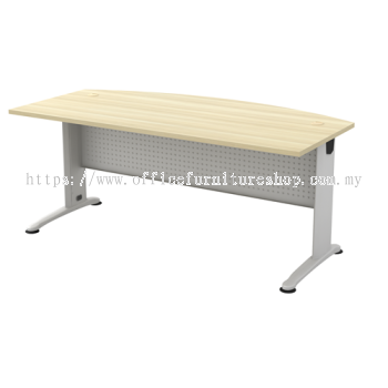 Curve-Front Executive Table | Office Table | Perabot Pejabat | 办公桌 Cheras | Kajang | Melaka | Johor Bahru | Singapore | Pj IPBMB 180A 