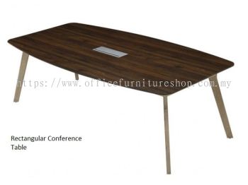 Boat Shape Conference Table | Meeting Table Kajang IP-PX7-BS2412
