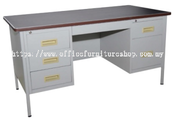 IPS-103 - 5' Double Pedestal Desk Kajang