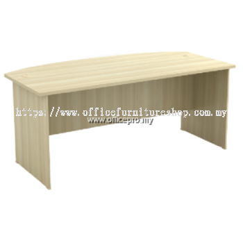 IPEXMB-180A 6FT Curve-Front Executive Table | Office Table Puchong