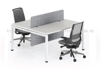 IPA-01 Office Workstation Table Cluster Of 2 Seater | Office Cubicle | Office Partition Malaysia A Series 