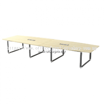 Boat Shape Conference Table | Meeting Table Kajang IPOBB 