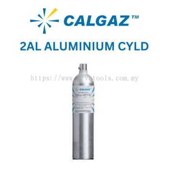 2AL 25PPM H2S / 50PPM CO / 0.9% I-C4H10 / 12% O2 / N2 - CALGAZ CALIBRATION GAS