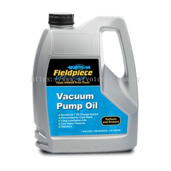 FIELDPIECE VACUUM PUMP OIL - 3.8 LITERS/JAR