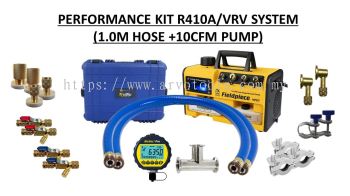 RAPID EVACUATION KIT FOR R410A/VRV SYSTEM  (1.0M HOSE AND 10CFM PUMP)