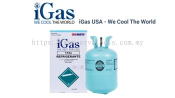 REFRIGERANT GAS R134A (13.6KG/CAN) - BRAND iGAS