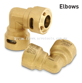 ZoomLock PUSH Fittings PZKPR-90E12 ELBOWS 90 Degree - 3/4 Inch