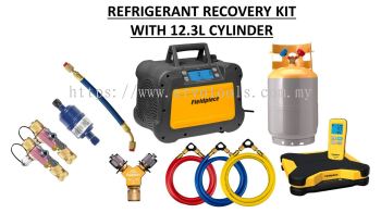 REFRIGERANT RECOVERY KIT WITH 12.3L CYLINDER