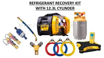 REFRIGERANT RECOVERY KIT WITH 12.3L CYLINDER (WITH APPION G5TWIN)