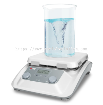 MS7-H550-Pro LCD Digital Magnetic Hotplate Stirrer With 7 Inch Ceramic Plate, DLAB