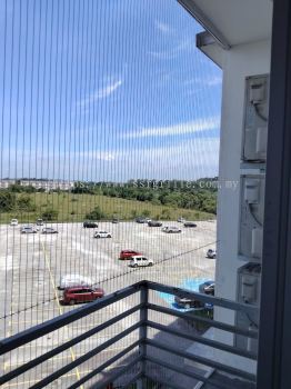 Invisible Safety Grille for Pigeon Prevention @ [Kampar West City Condo Ipoh] | Lifetime Warranty | SSR Malaysia
