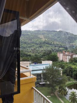 Invisible Safety Grille for Pigeon Prevention @ [Park View Tower Penang] | Lifetime Warranty | SSR Malaysia