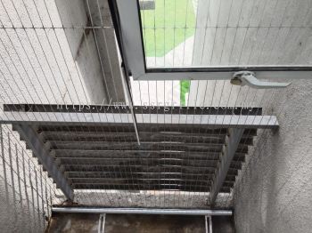 Invisible Safety Grille for Pigeon Prevention @ [Ocean View Butterworth] | Lifetime Warranty | SSR Malaysia