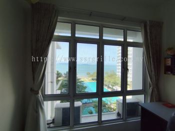 Invisible Safety Grille For Pigeon Prevention @ [Summer Place Penang] | Lifetime Warranty | SSR Malaysia