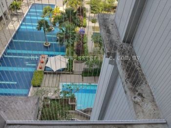 Invisible Safety Grille for Pigeon Prevention @ [Bayswater Penang] | Lifetime Warranty | SSR Malaysia