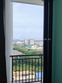 Invisible Safety Grille for Pigeon Prevention @ [One City Residence Penang] | Lifetime Warranty | SSR Malaysia