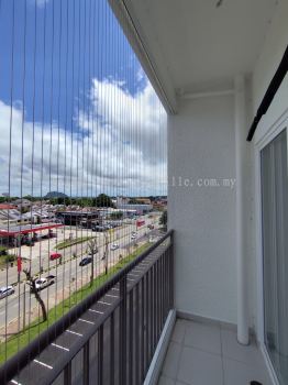 Invisible Safety Grille for Pigeon Prevention @ [D'Aman Residence Alor Setar Kedah] | Lifetime Warranty | SSR Malaysia