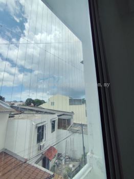 Invisible Safety Grille for Pigeon Prevention @ [Jalan Endah Landed Penang] | Lifetime Warranty | SSR Malaysia