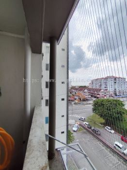 Invisible Safety Grille for Pigeon Prevention @ [The Park Butterworth] | Lifetime Warranty | SSR Malaysia